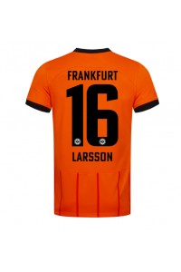 Eintracht Frankfurt Hugo Larsson #16 Fotballdrakt Tredje Klær 2024-25 Korte ermer